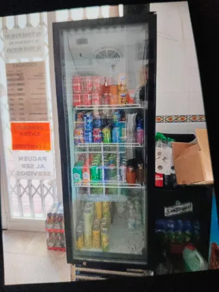 Nevera vertical expositora