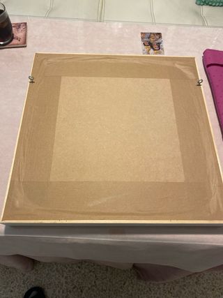 Cuadro decorativo diseño mujer con sombrero