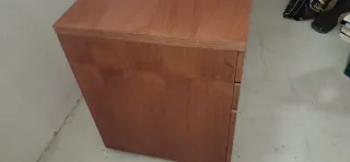 Tavolo da ufficio in legno di quercia massiccia di alta qualità