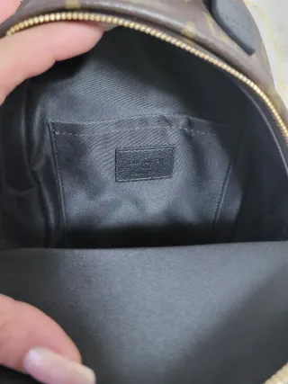 Mochila Louis Vuitton Marrón y Negra