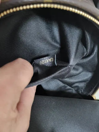 Mochila Louis Vuitton Marrón y Negra