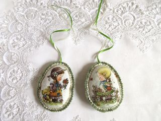 Decorazioni Country Bambini 2pz Tessuto Feltro