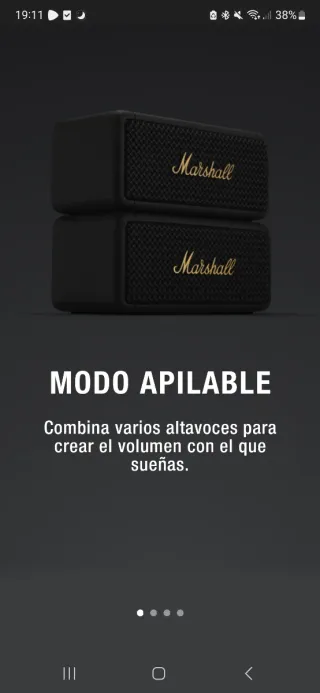 Altavoz Marshall Emberton II Negro