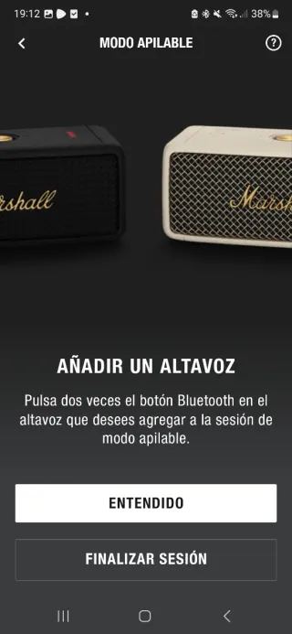 Altavoz Marshall Emberton II Negro