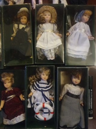 Lotto 5 bambole a scelta collezione doll's house