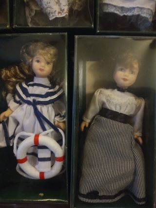 Lotto 5 bambole a scelta collezione doll's house