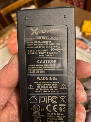 Patinete Eléctrico Hover-Z Casi Nuevo