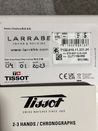 Orologio Tissot T-My Lady da Donna