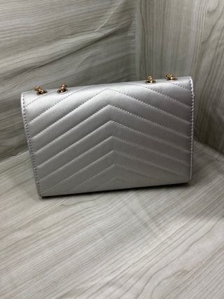 Bolso Mujer Plata Dorado