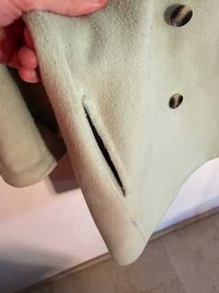 Abrigo American Vintage verde