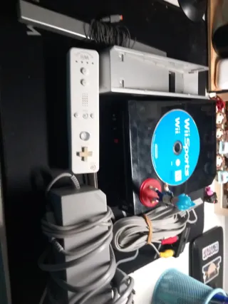 Console Nintendo Wii Nera + Accessori