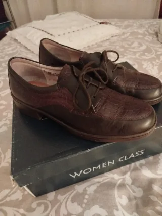 Zapatos Oxford Marrón Talla 39.5-40