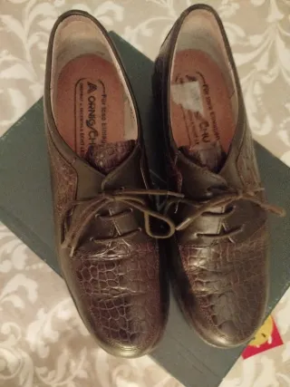 Zapatos Oxford Marrón Talla 39.5-40