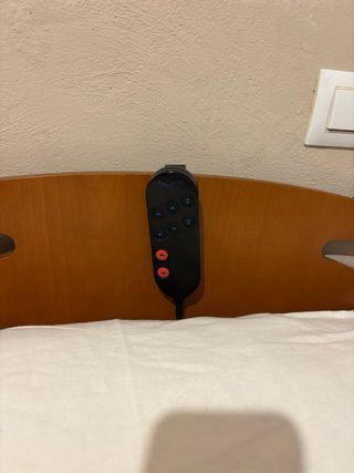 Cama articulada madera y tela