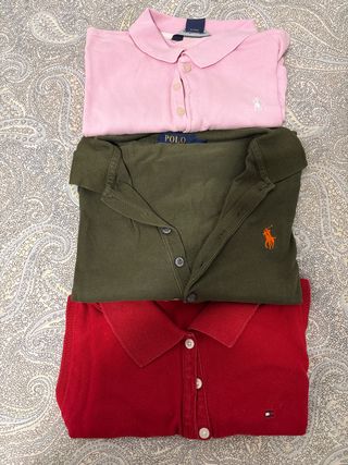 Lote 3 polos mujer Polo Ralph Lauren
