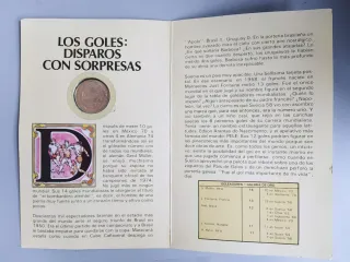 Moneda 50 Pesos Mexicanos Mundial 86 en Plata 720