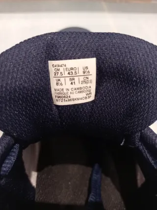 Zapatillas Asics Gel Game 9 Talla 43.5, 27'5 cm