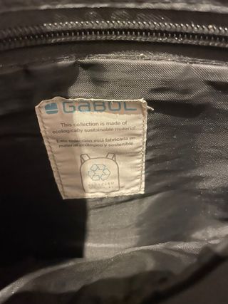 Borsa a tracolla uomo Gabol nera