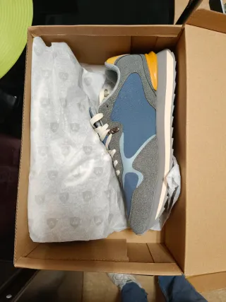 Zapatillas Álvaro Moreno Talla 43 Azul/Gris