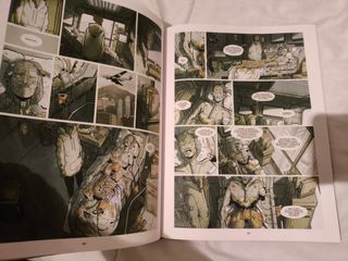 Comic Carbone y Silicium integral. Matthieu Bablet