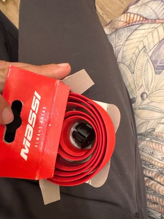 Cinta Manillar Massi Gel Tech Roja