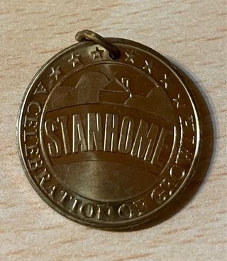 Medaglia Stanhome 500 Million. 25 mm