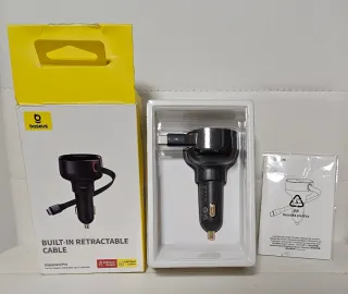 Cargador móvil mechero coche Baseus nuevo