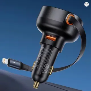 Cargador móvil mechero coche Baseus nuevo