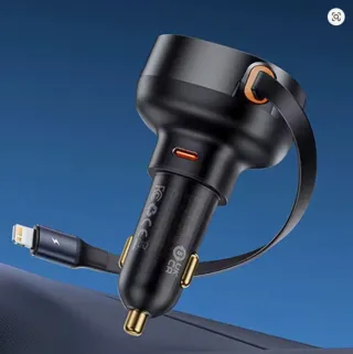 Cargador móvil mechero coche Baseus nuevo