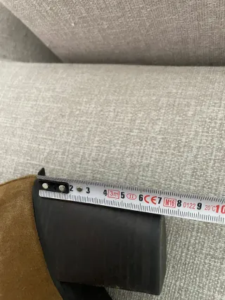 Botines Mango Ante Marrones Mujer