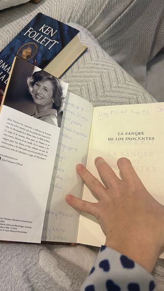 libro de Julia Navarro. La sangre de los inocentes