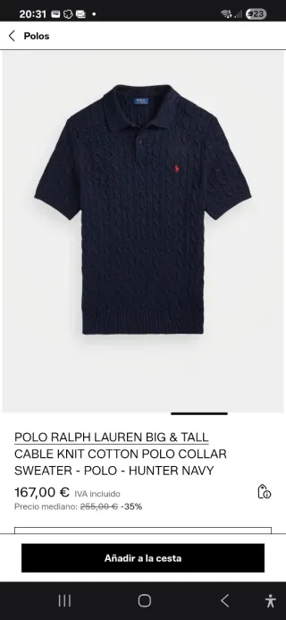 Polo Ralph Lauren  Azul