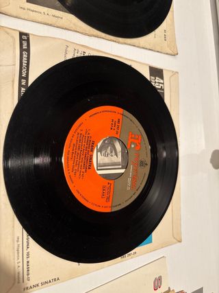 Vinilo Single Frank Sinatra (2 Und.)