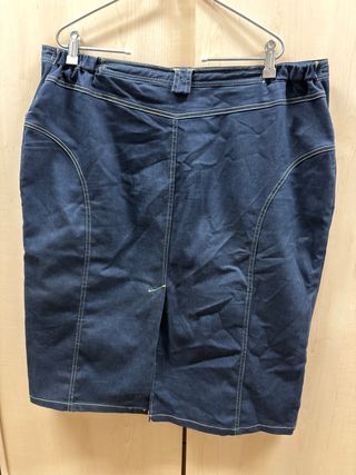 Falda vaquera mujer talla Y