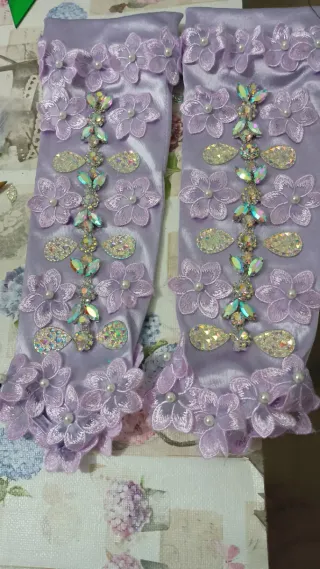 Vestido Lila Gitano Talla 42/44