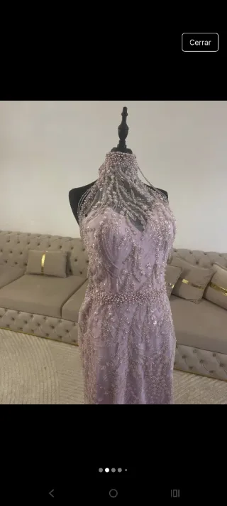 Vestido Lila Gitano Talla 42/44