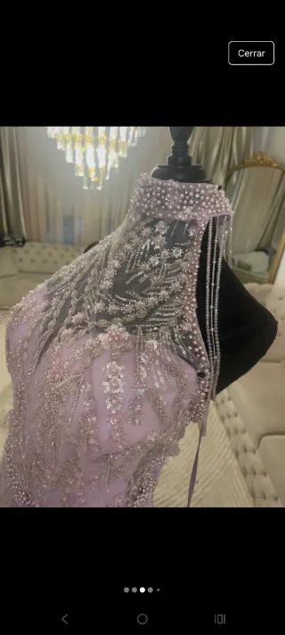 Vestido Lila Gitano Talla 42/44