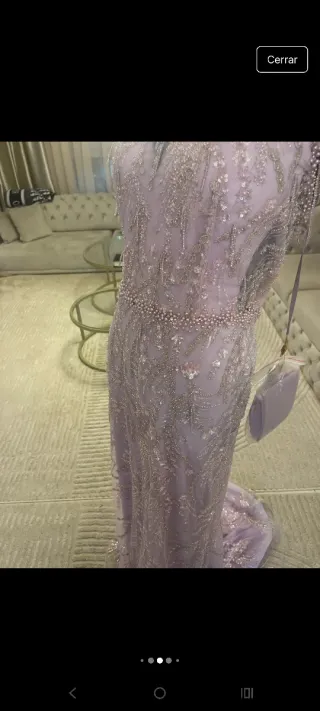 Vestido Lila Gitano Talla 42/44