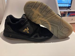 Zapatillas Le Coq Sportif Talla 43 Negras Doradas