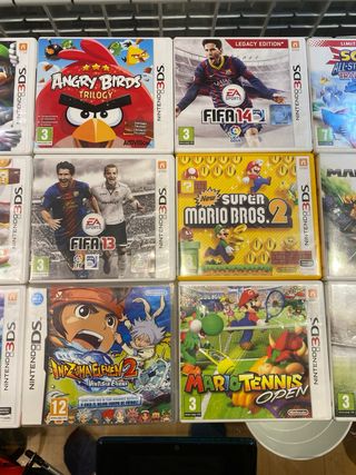 Nintendo 3DS Blu + 12 Giochi