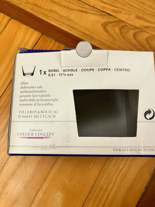 Bol de cristal Villeroy & Boch