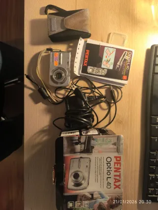 Cámara Pentax Optio L40 8.0 MP