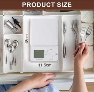 Báscula de cocina digital con temporizador NUEVA