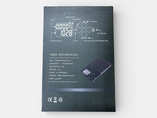 Báscula de cocina digital con temporizador NUEVA
