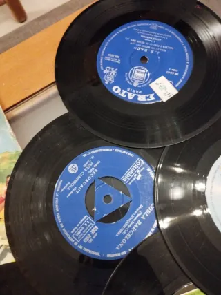 Lote 21 Vinilos 7 Compilaciones Pop Rock