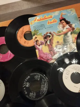 Lote 21 Vinilos 7 Compilaciones Pop Rock