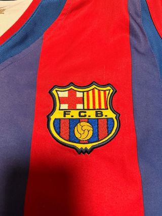 Camiseta FC Barcelona 2002/03.