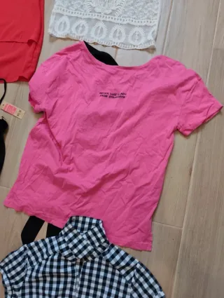 Lote 6 Camisetas Verano Mujer Talla S