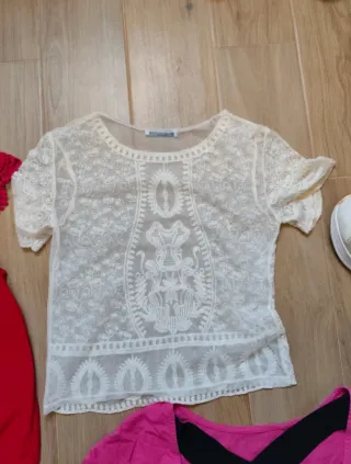 Lote 6 Camisetas Verano Mujer Talla S