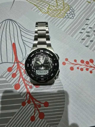 Reloj Acero Inoxidable Plateado